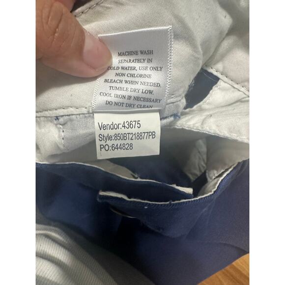 Pacsun x Playboy Blue Ex-Boyfriend Work Pants – Relaxed Fit, Street Style - Picture 8 of 8